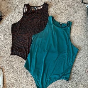 Express lightweight body contour bodysuits